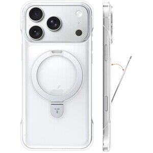 Torras Magnetic OStand for iPhone 17 Pro Max Case, Clear, Fit For MagSafe, Slim
